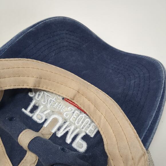 Trump 2024 The Sequel Snapback Trucker Hat Blue One Size Mesh Back - Picture 8 of 8